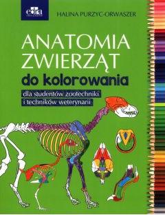 Anatomia zwierząt do kolorowania