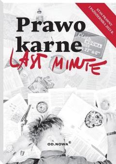 Prawo karne. Last Minute