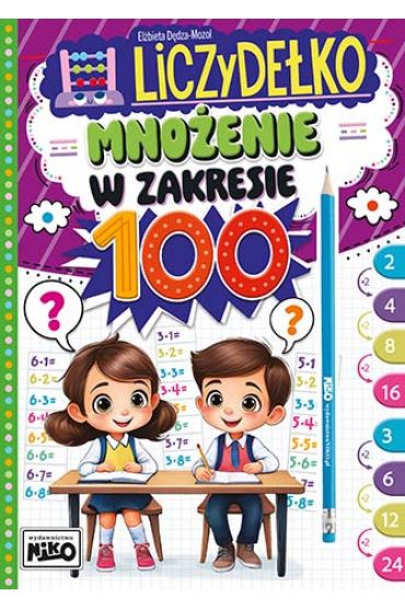 Mnożenie w zakresie 100. Liczydełko