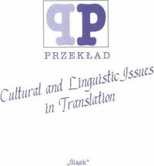 Cultural and Linguistic Jssues in Translation