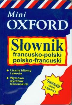 Słownik francusko-polski-francuski Mini Oxford