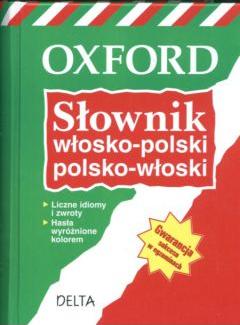 Oxford Słownik Włosko-Polski-Polsko-Włoski