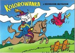 Kolorowanka z Koziołkiem Matołkiem - konik