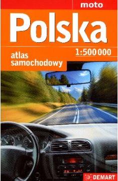 Atlas samochodowy Polska 1:500 000