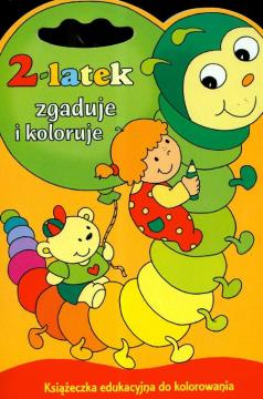 2-latek zgaduje i koloruje