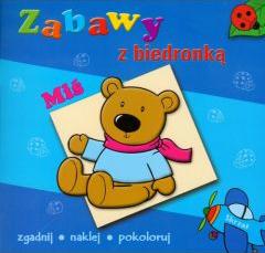 Zabawy z biedronką - Miś