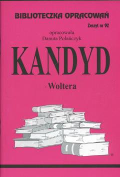 Kandyd. Biblioteczka opracowań. Zeszyt nr 92