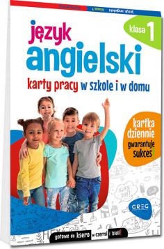 Język angielski. Karty pracy w szkole i w domu. Klasa 1