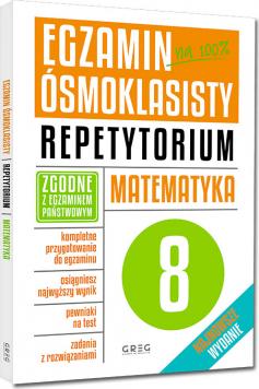 Egzamin ósmoklasisty. Matematyka. Repetytorium