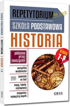 Repetytorium. Szkoła podstawowa. Historia. Klasy 7-8