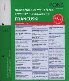 Język francuski. Najważniejsze wyrażenia i zwroty błyskawiczne