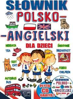 Słownik polsko-angielski dla dzieci + płyta CD