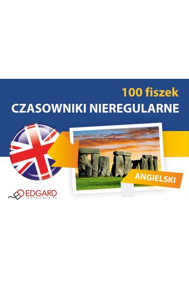 EDGARD. Angielski. 100 Fiszek. Czasowniki nieregularne