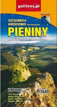 Mapa tur. - Pieniny, Szczawnica, Krościenko