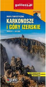 Mapa - Karkonosze i Góry Izerskie 1:50 000