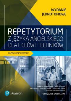 Repetytorium z języka angielskiego dla liceów i techników poziom rozszerzony z materiałem podstawowym + Książka w wersji cyfrowej