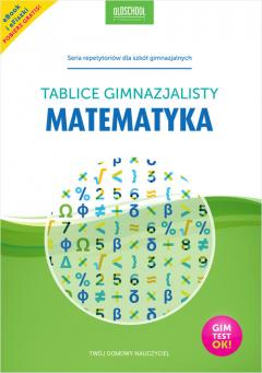 Matematyka. Tablice gimnazjalisty