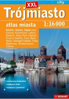 Atlas miasta Trójmiasto +14 XXL 1:16 000