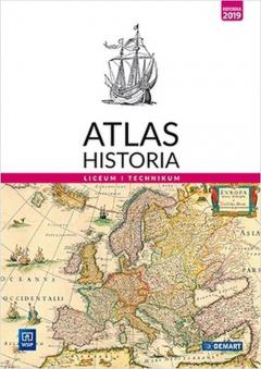 Atlas. Historia. Liceum i technikum. Szkoła ponadpodstawowa