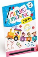 Mazanki-zmazywanki. Kolorowe cyfry. Ćwiczenia