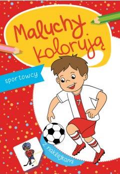 Maluchy kolorują. Sportowcy