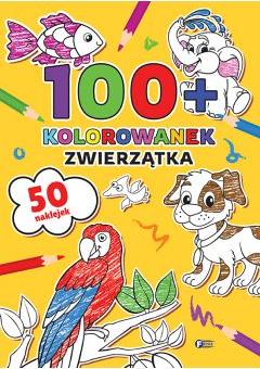 Zwierzątka. 100+ kolorowanek