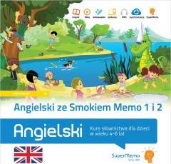 Angielski ze Smokiem Memo 1 i 2. Kurs słownictwa dla dzieci w wieku 4-6 lat