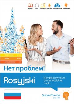 Rosyjski. Net problem! Kompleksowy kurs do samodzielnej nauki (poziom podstawowy A1-A2, średni B1-B2)