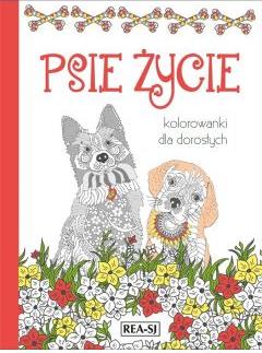 Kolorowanki dla dorosłych. Psie życie