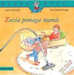 Mądra mysz - Zuzia. Zuzia pomaga mamie