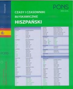 Czasy i czasowniki błyskawicznie. Hiszpański PONS