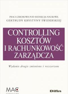 Controlling kosztów i rachunkowość zarządcza