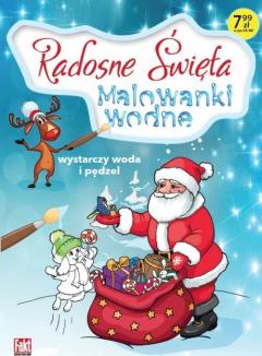 Radosne Święta. Malowanki wodne