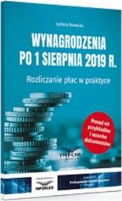 Wynagrodzenia 2019 po 1 sierpnia 2019 r.