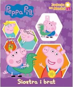 Peppa Pig. Zadania na medal. Siostra i brat.