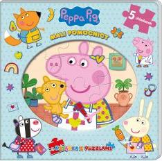 Peppa Pig. Książka z puzzlami. Mali pomocnicy