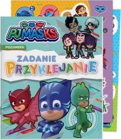 Zadanie Przyklejanie. PJ Masks. Pidżamersi