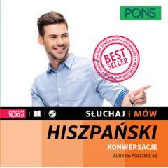 Słuchaj i mów. Konwersacje. Kurs hiszpańskiego A2 z nagraniami. Książka + CD