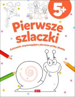 Pierwsze szlaczki. Ćwiczenia wspomagające pierwsze próby pisania