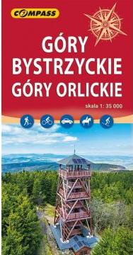 Mapa Góry Bystrzyckie, Góry Orlickie