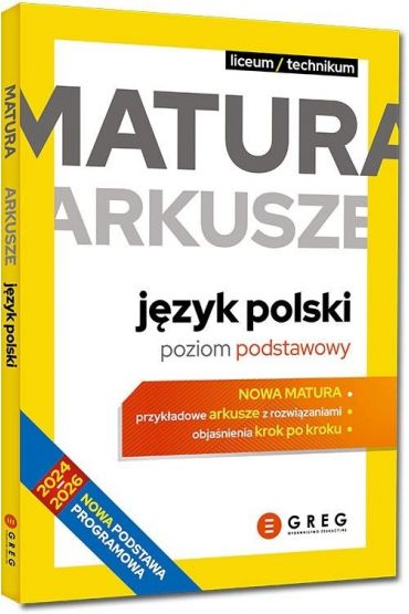 Matura - arkusze - język polski