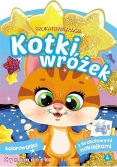 Brokatowa magia. Kotki wróżek. Cynamonek