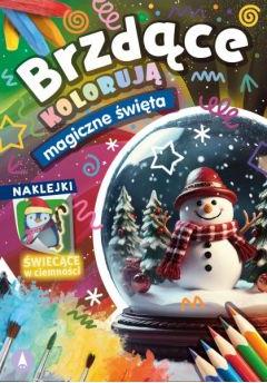 Brzdące kolorują. Magiczne święta