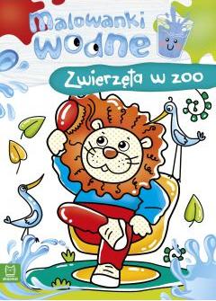 Malowanki wodne. Zwierzęta w zoo