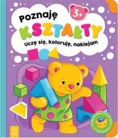 Poznaję kształty. Uczę się, koloruję, naklejam