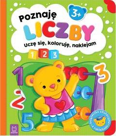 Poznaję liczby. Uczę się, koloruję, naklejam