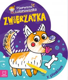 Pierwsza kolorowanka. Zwierzątka. Z pieskiem