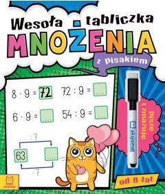 Wesoła tabliczka mnożenia z pisakiem