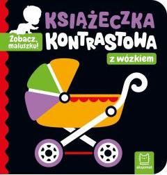 Zobacz, maluszku! Książeczka kontrastowa z wózkiem