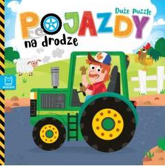 Duże puzzle. Pojazdy na drodze